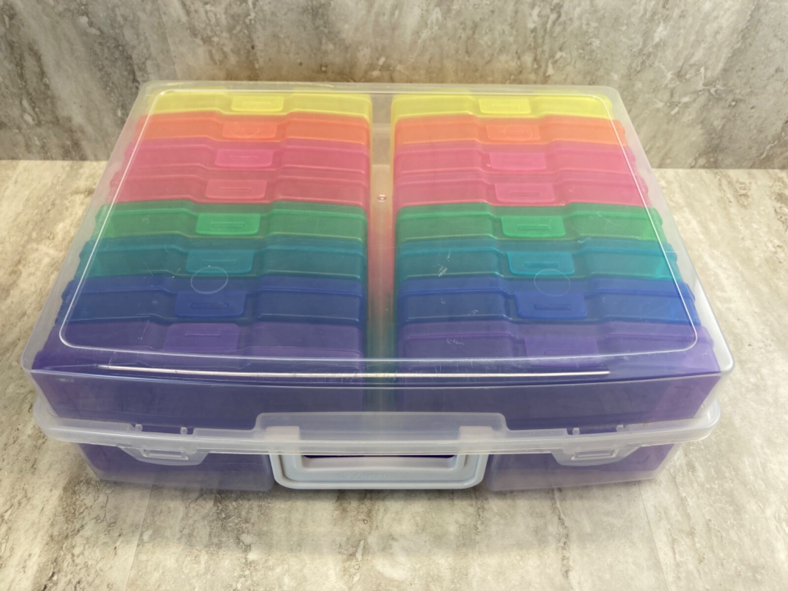 Crafting Organizer- Made in USA - 16 Containers all in 1 lg. Container