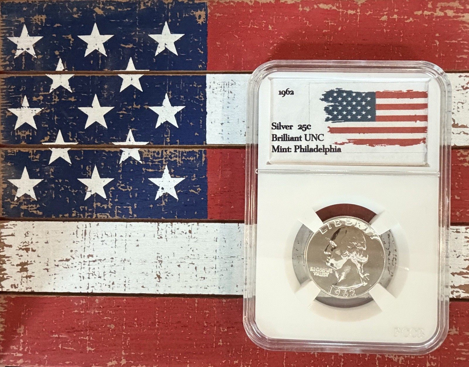 🔥🔥🔥 1962 Washington Quarter Proof BU UNC Mint State 90% Silver 25c #76