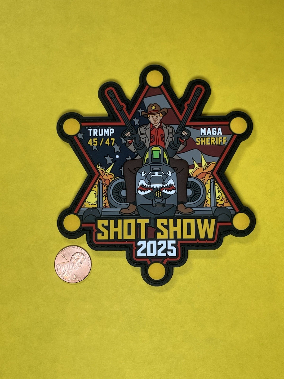 Shot Show Patch Trump