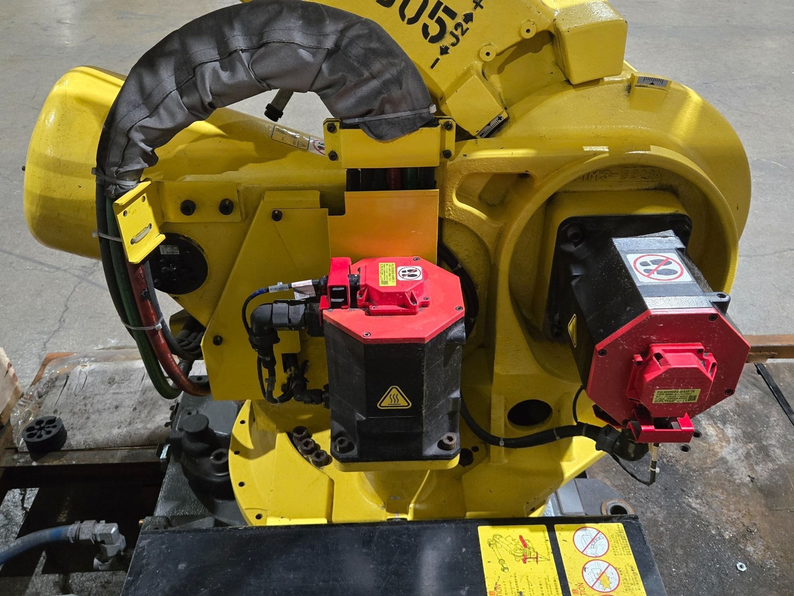 FANUC R-2000iB/210F Complete with R-30iB Controller & WTC Weld Controls USED