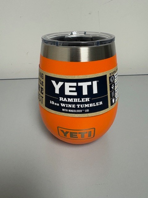 King Crab YETI® 10oz Wine Tumbler - Authentic - Brand New Retired Color