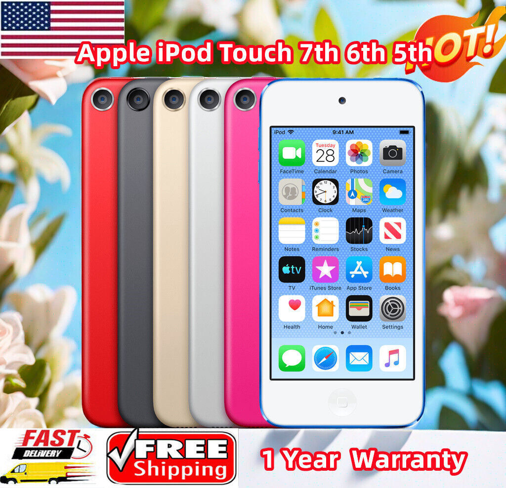 NEW-Sealed Apple iPod Touch 7th 6th 5th 32 64 256GB All Colors-FAST SHIPPING lot