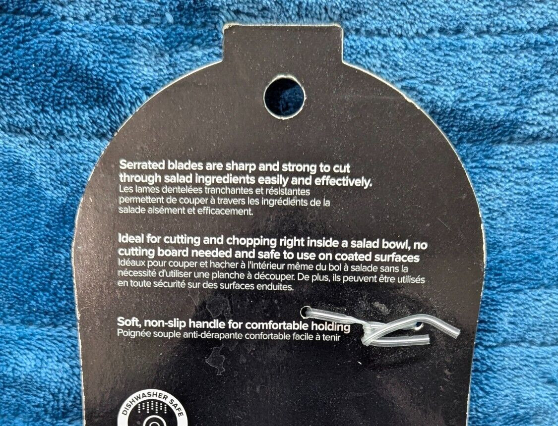 Salad Scissors Quick & Easy GoodCook Salad Scissors Green
