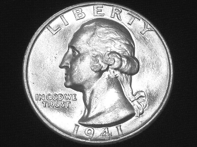 1941-D Washington Quarter --- Very Choice Uncirculated