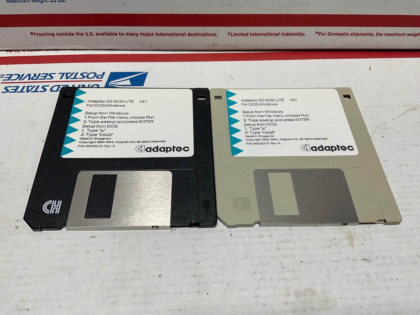 Adaptec EZ-SCSI Lite Version 3.1 for DOS/Windows 3.5” Disk