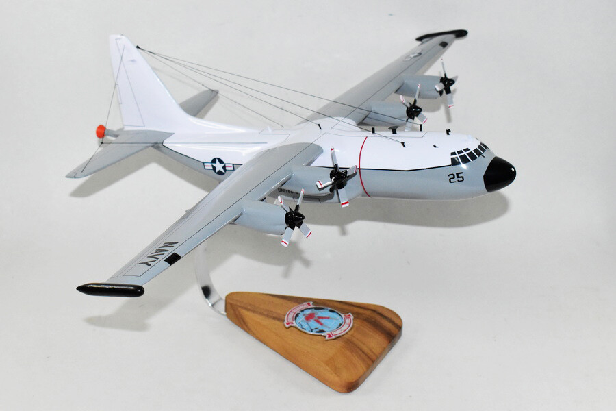 Lockheed Martin® EC-130 Hercules®, VQ-3 Ironman, Mahogany 1/74 (21") Scale Model