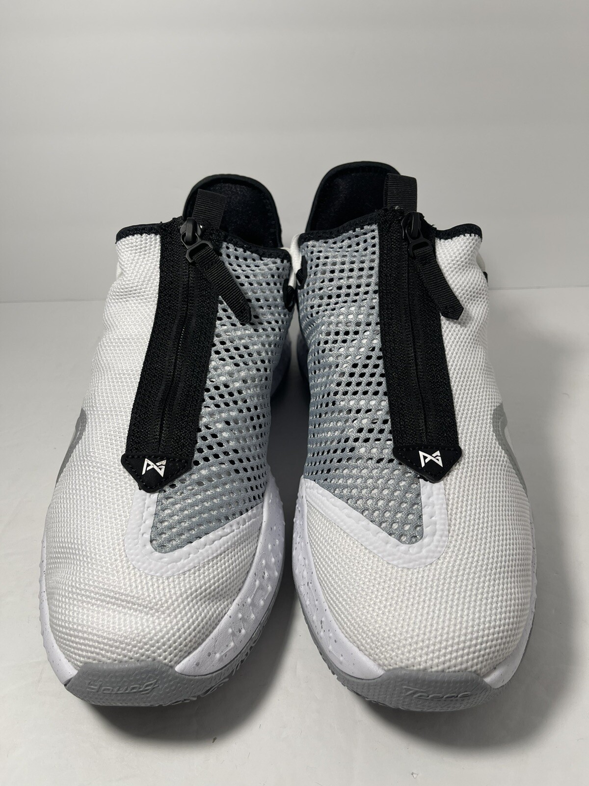 Nike PG 4 Basketball Shoes White Black Wolf Gray CK5828-100 Men's 8-13 US