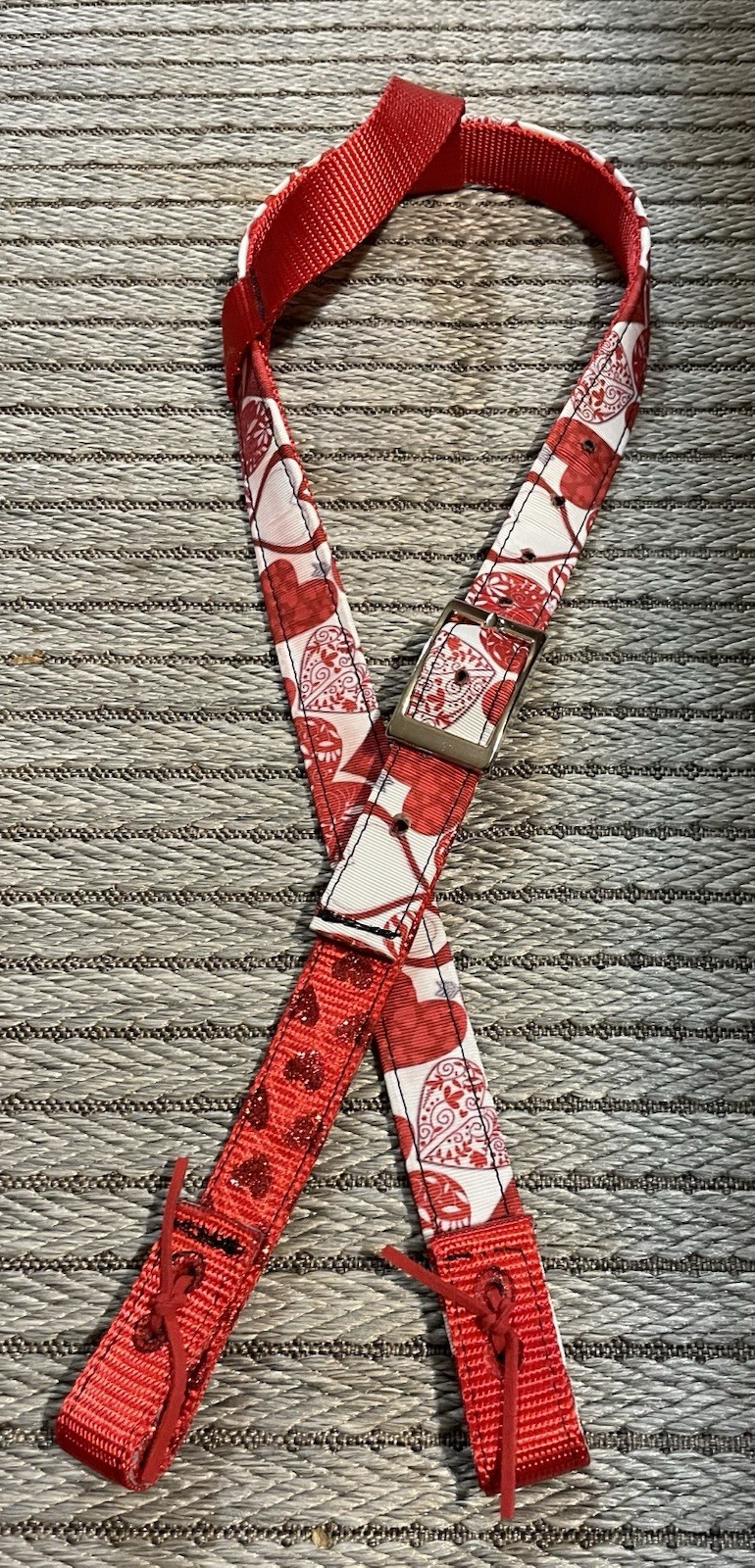 Valentines Nylon Horse Headstall