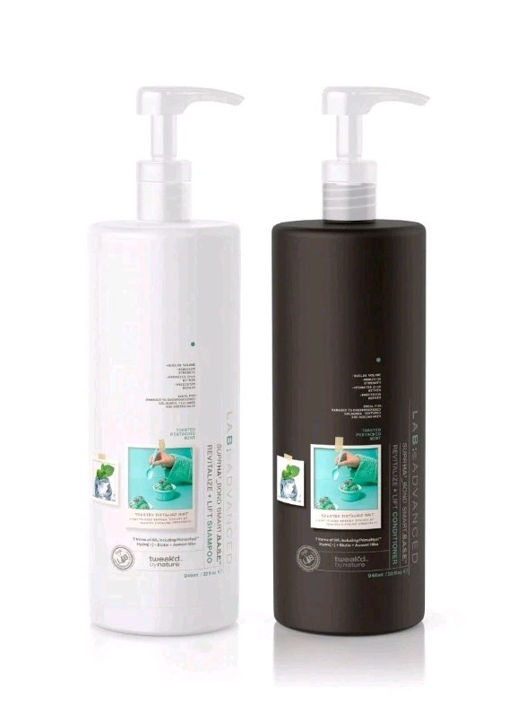 Tweak’d by Nature Suprha7 BondK31 Shampoo & Conditioner Set-Pistachio Mint-NEW