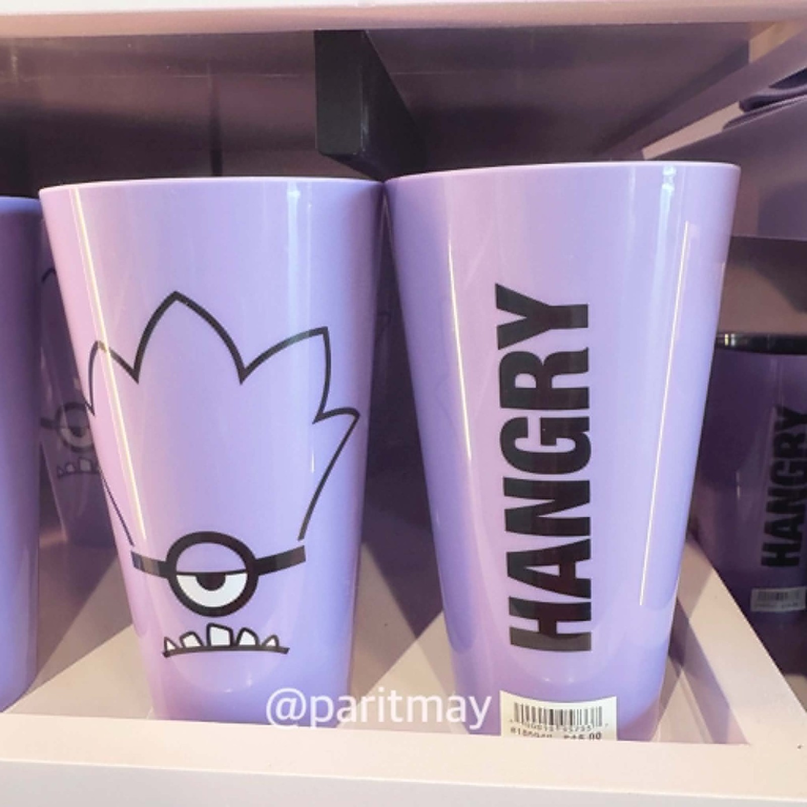 Universal Studios Hollywood Despicable Me Evil Minion HANGRY Tumbler Cup (NEW)