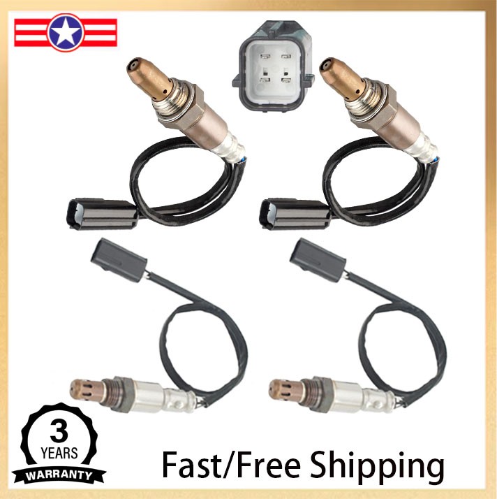 For 2008 INFINITI G37 3.7L V6 4PCS Upstream+Downstream Oxygen Sensor 234-4380 US