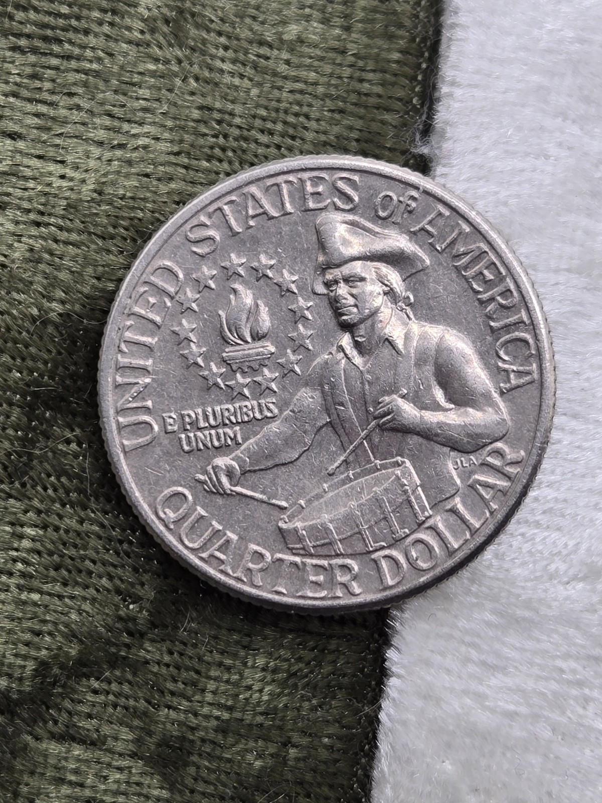 1976-D 25C Clad Washington Quarter