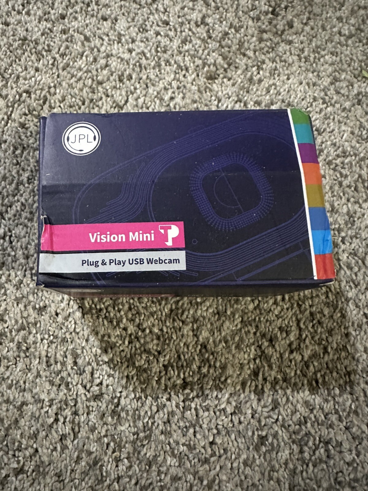JP Vision Mini Plug And Play USB WebCame 575-363-001 1080p HD