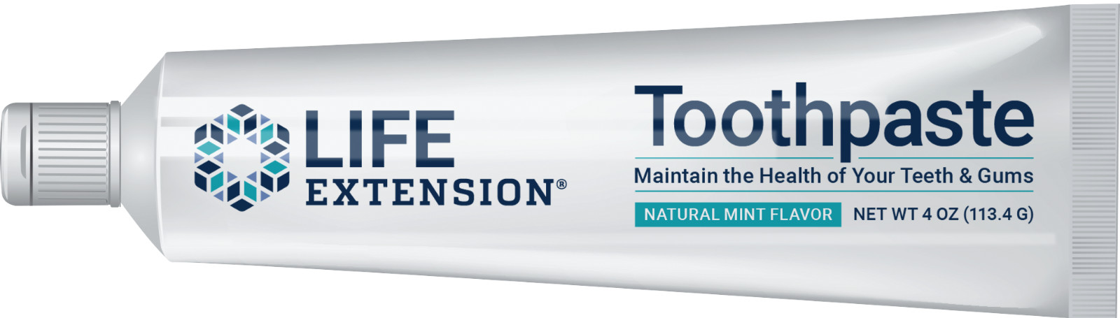 Life Extension NO-FLUORIDE Mint Toothpaste, 4 Oz