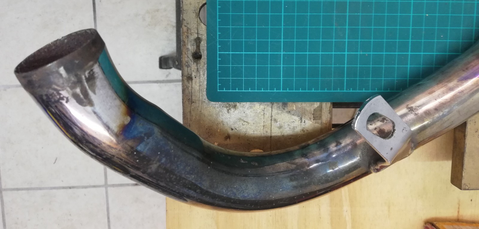 BSA Exhaust Pipe approx 1 1/2