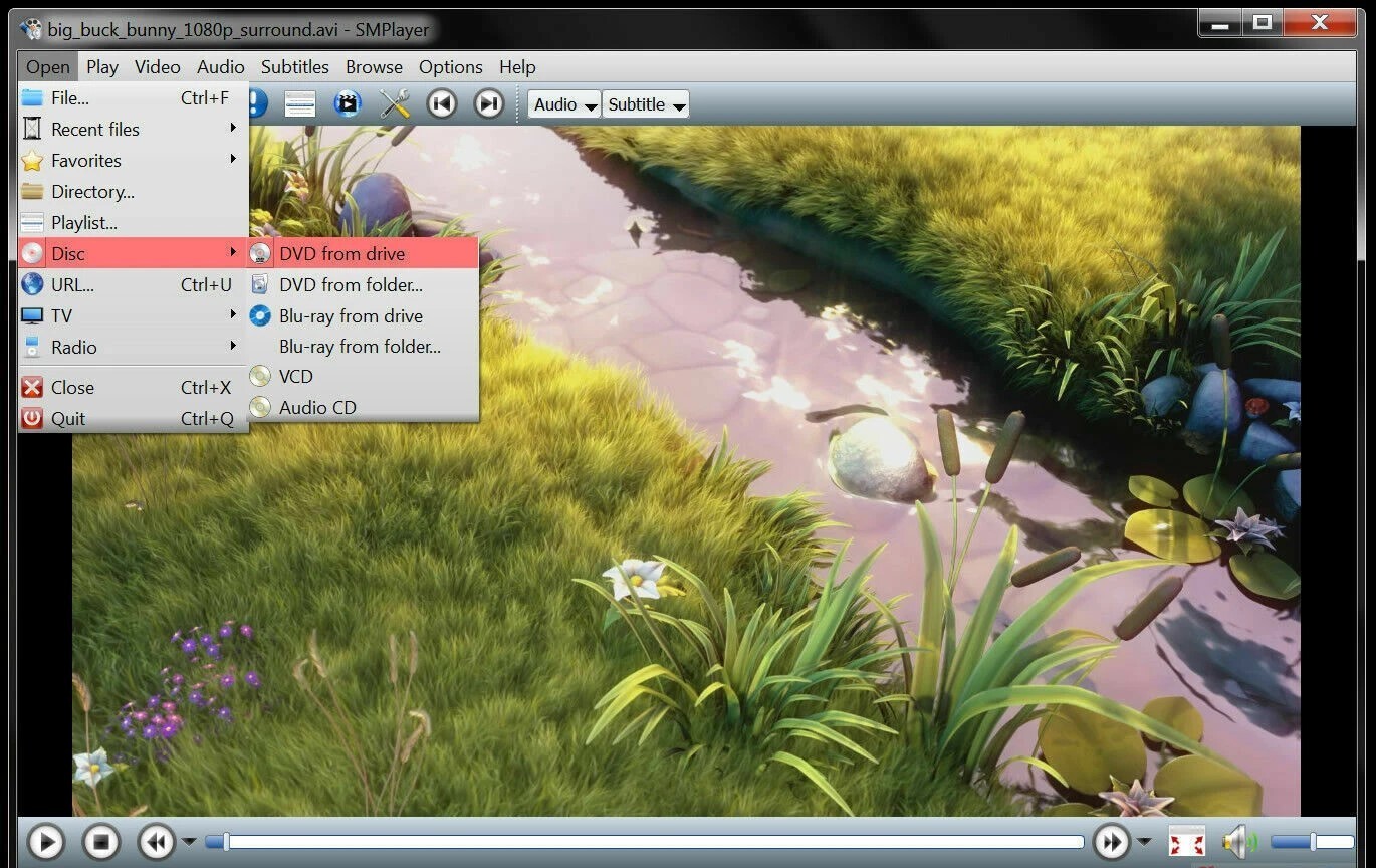 SMPlayer Media Player ~ Any Video DVD / Music / Audio ~ Windows Software CD