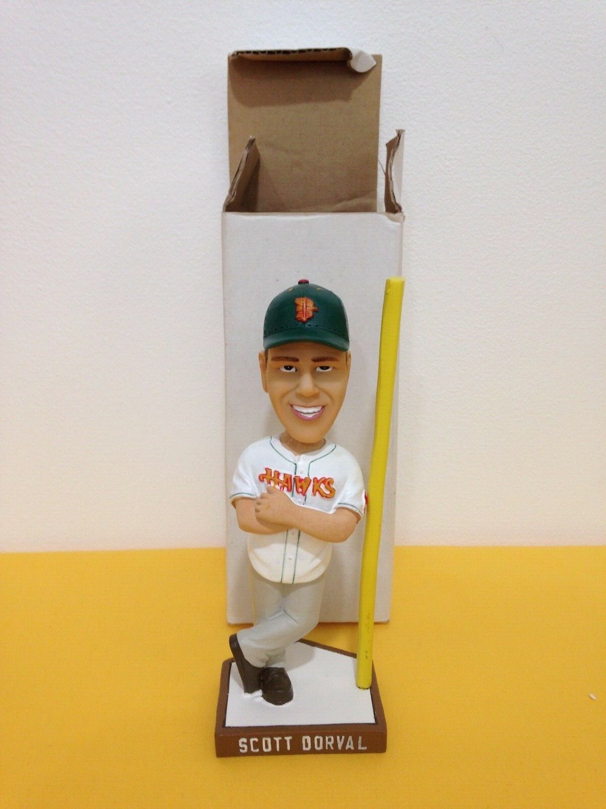 SCOTT DORVAL BOISE HAWKS BOSTON RED SOX Bobble Head SGA BASEBALL Nodder Doll BOX