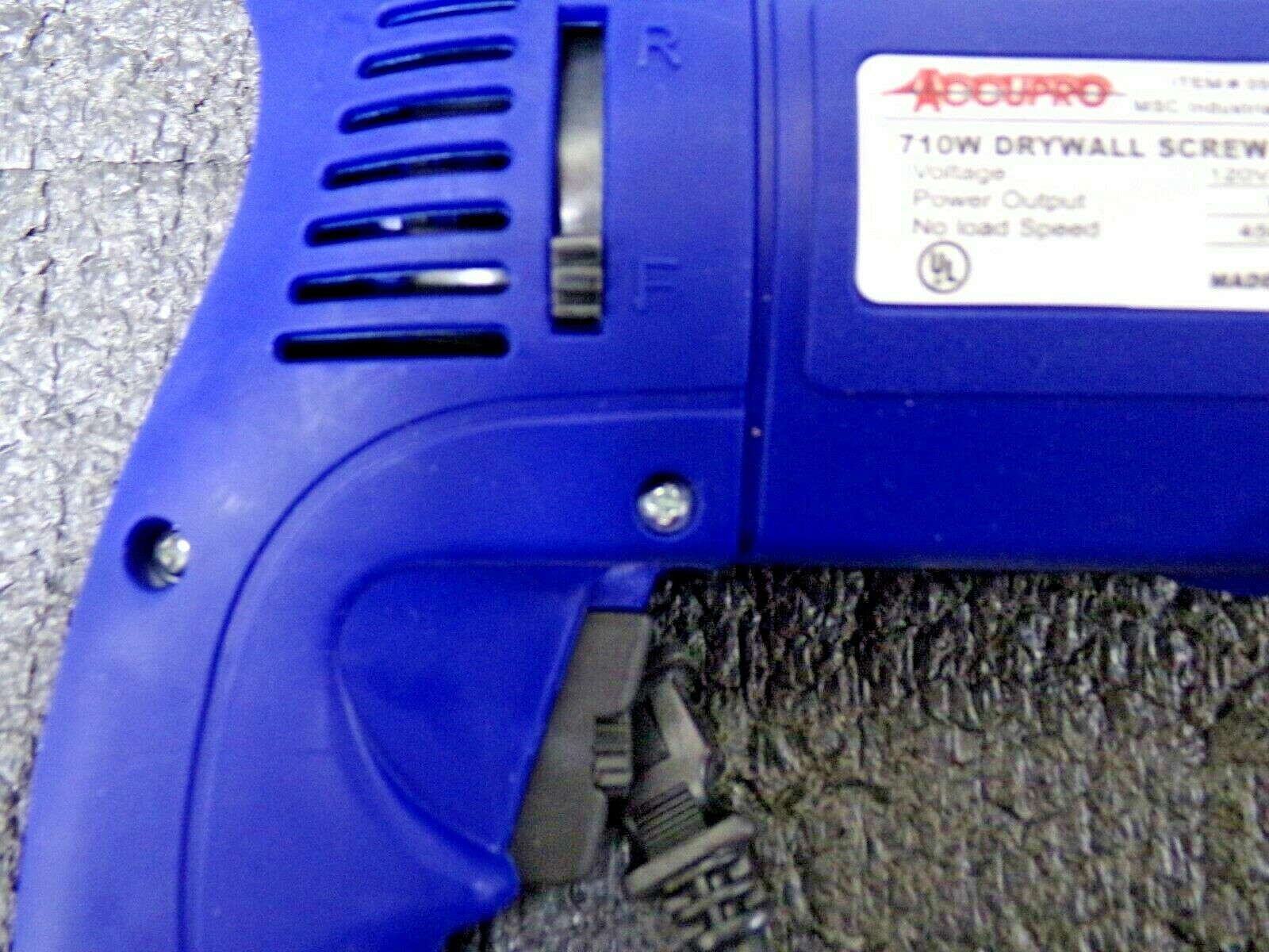 Accupro Drywall Screwdriver Electric Drill 710W