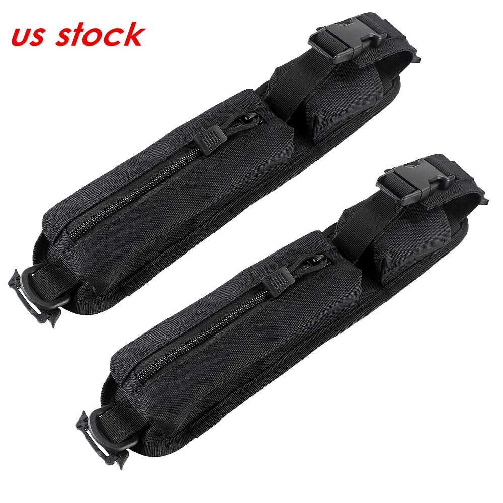 2pcs/set Tactical MOLLE Accessory Pack Shoulder Strap Attachment Tools Pouch