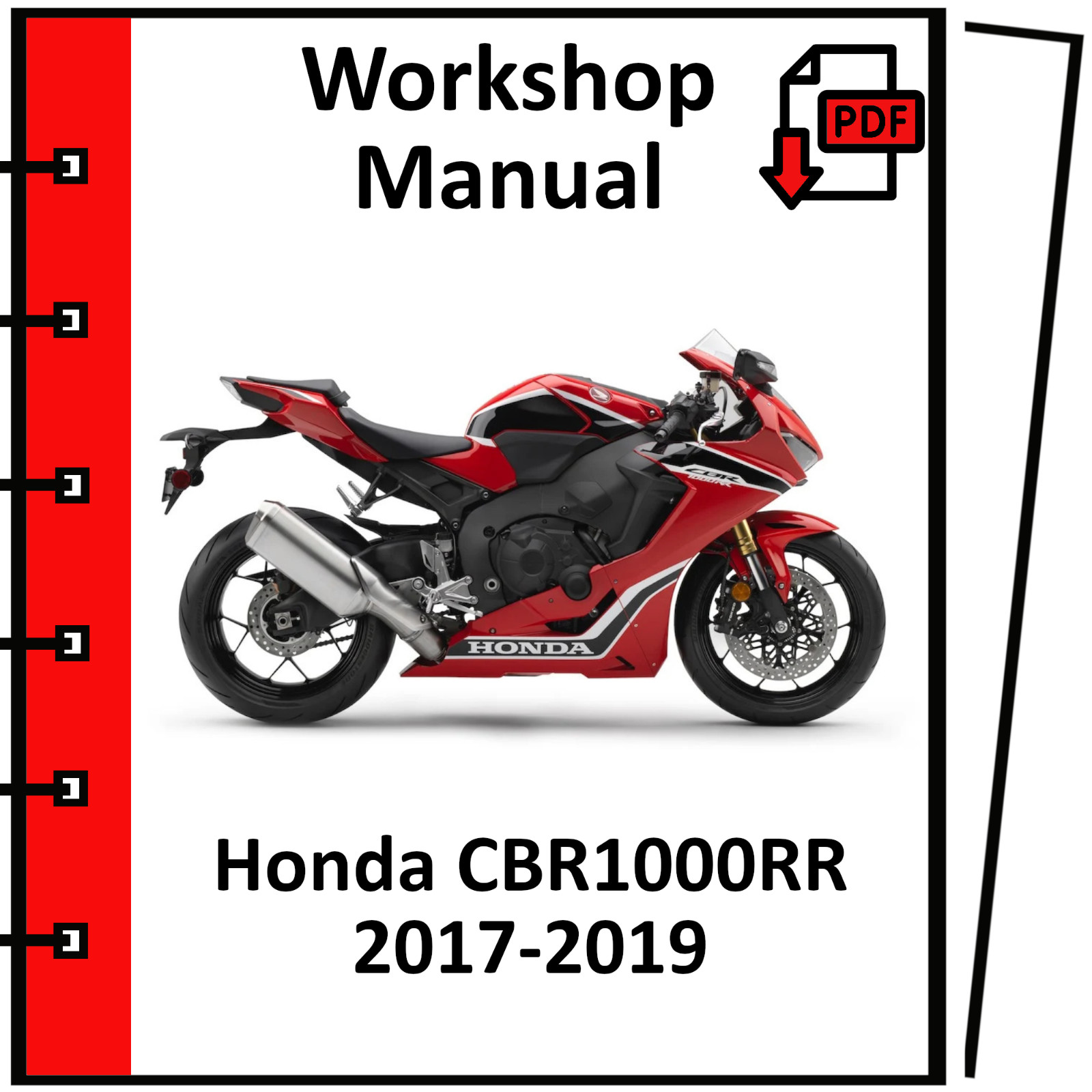HONDA CBR1000RR 2017 2018 2019SERVICE REPAIR WORKSHOP MANUAL PDF