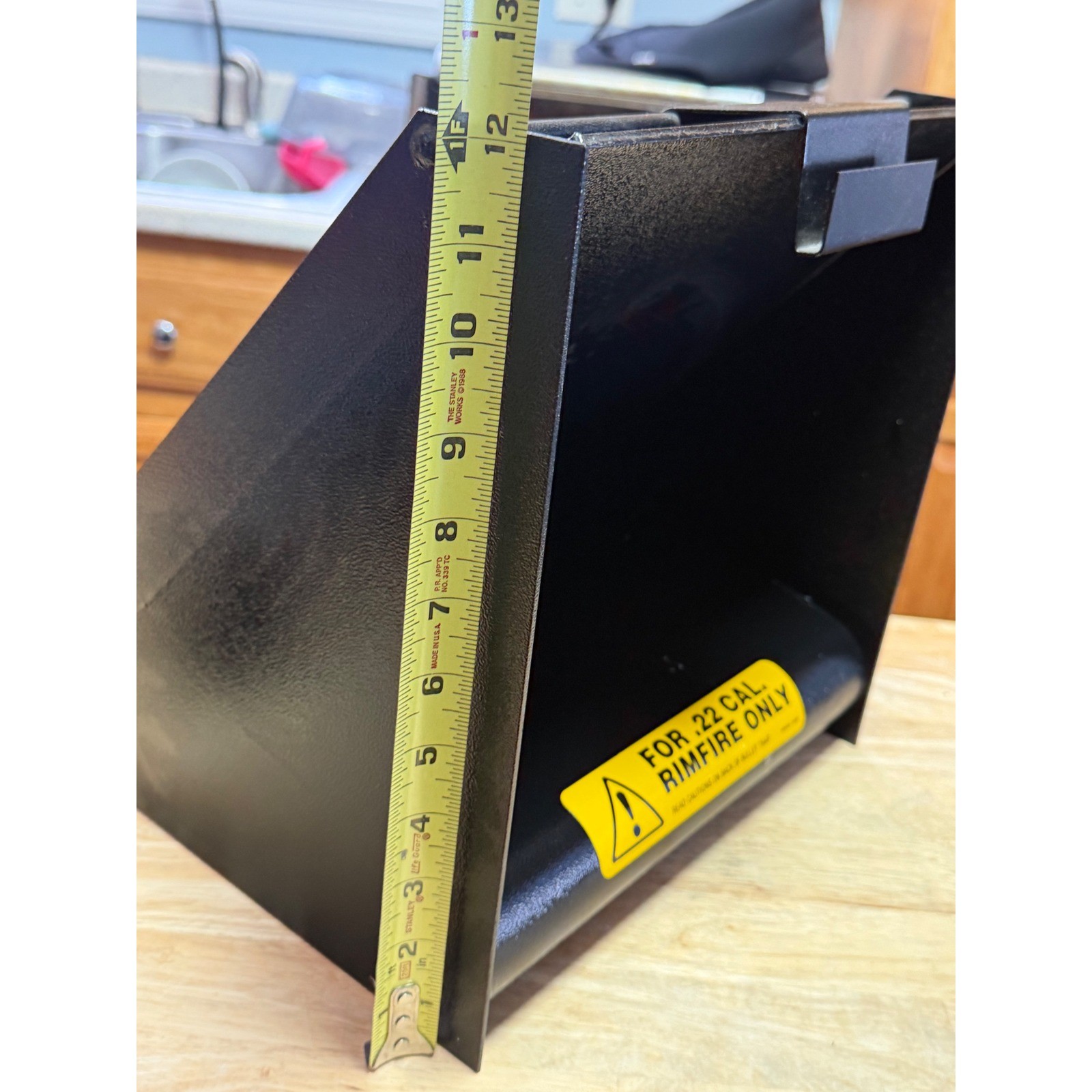 Outers 22 Cal Bullet Trap Rimfire Only Shooting Range Target