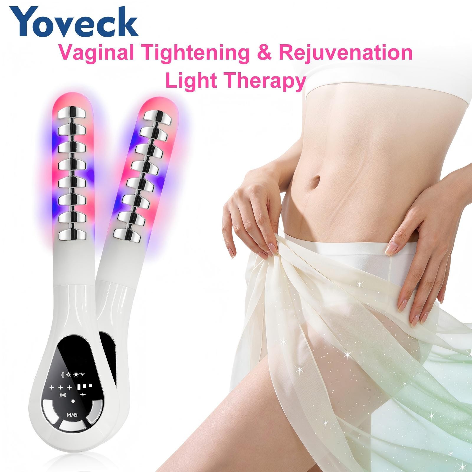Vaginal Rejuvenation Tightening Therapy Device with Heat Red Light Band Home Use