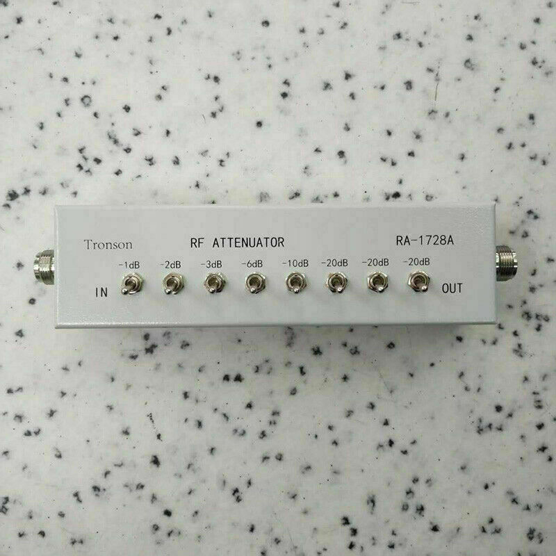 1PC for Radio Transmitter 0- 82DB VARIABLE/ STEP ATTENUATOR 50 OHM