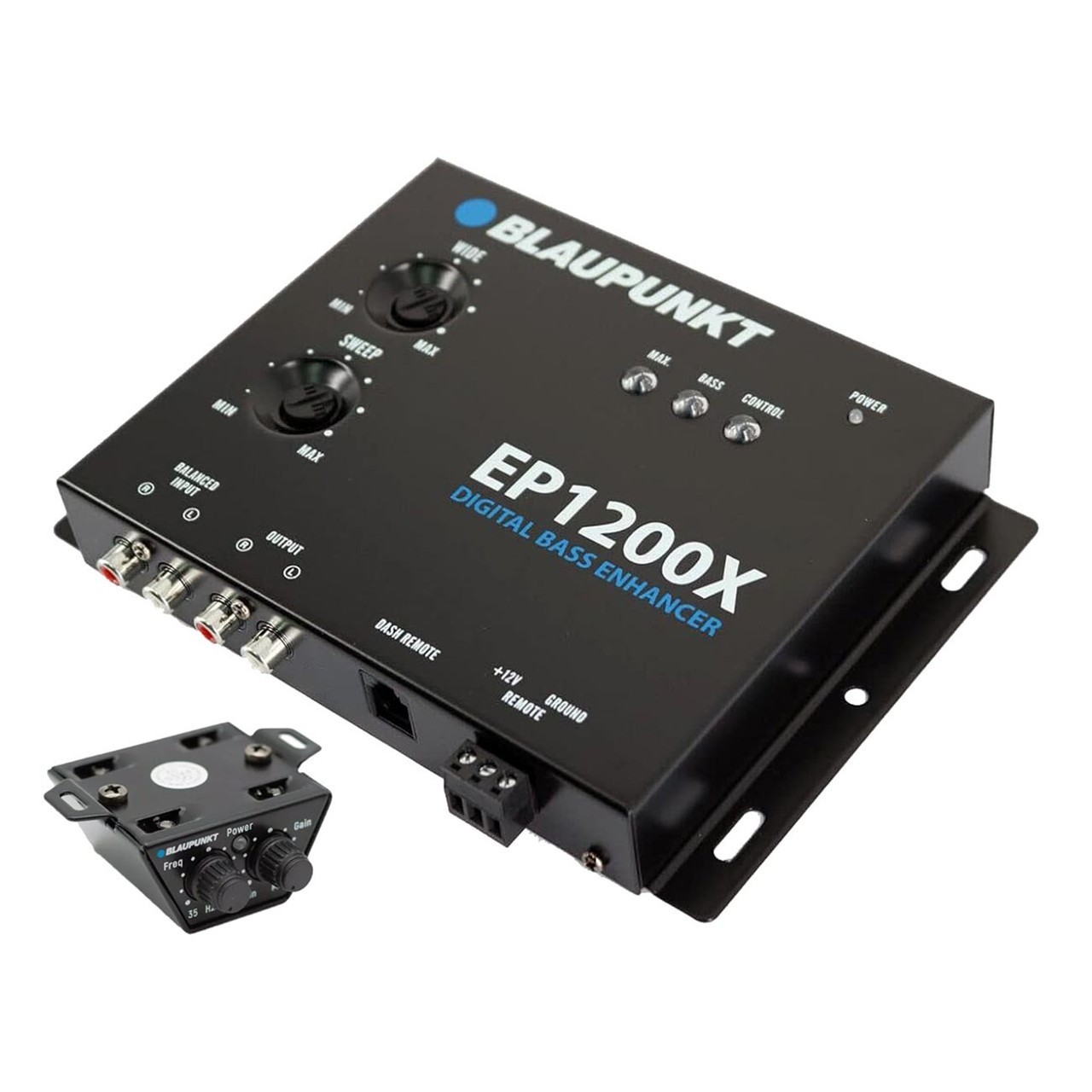 Blaupunkt EP-1200XPRO | Digital Bass Processor Line Driver w/ Remote Bass Knob