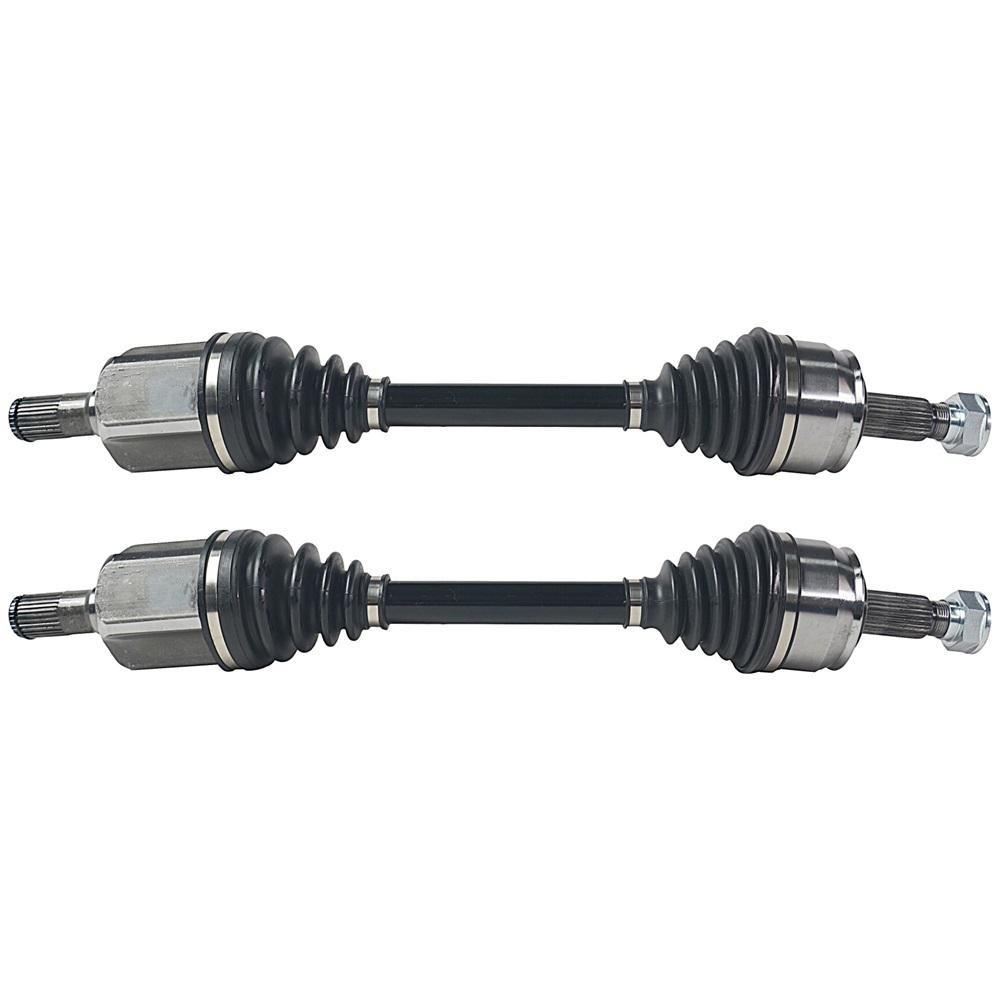 2pcs CV Axles For Jeep Compass 4-Door 2018-2021 L4 2.4L Front Left & Right