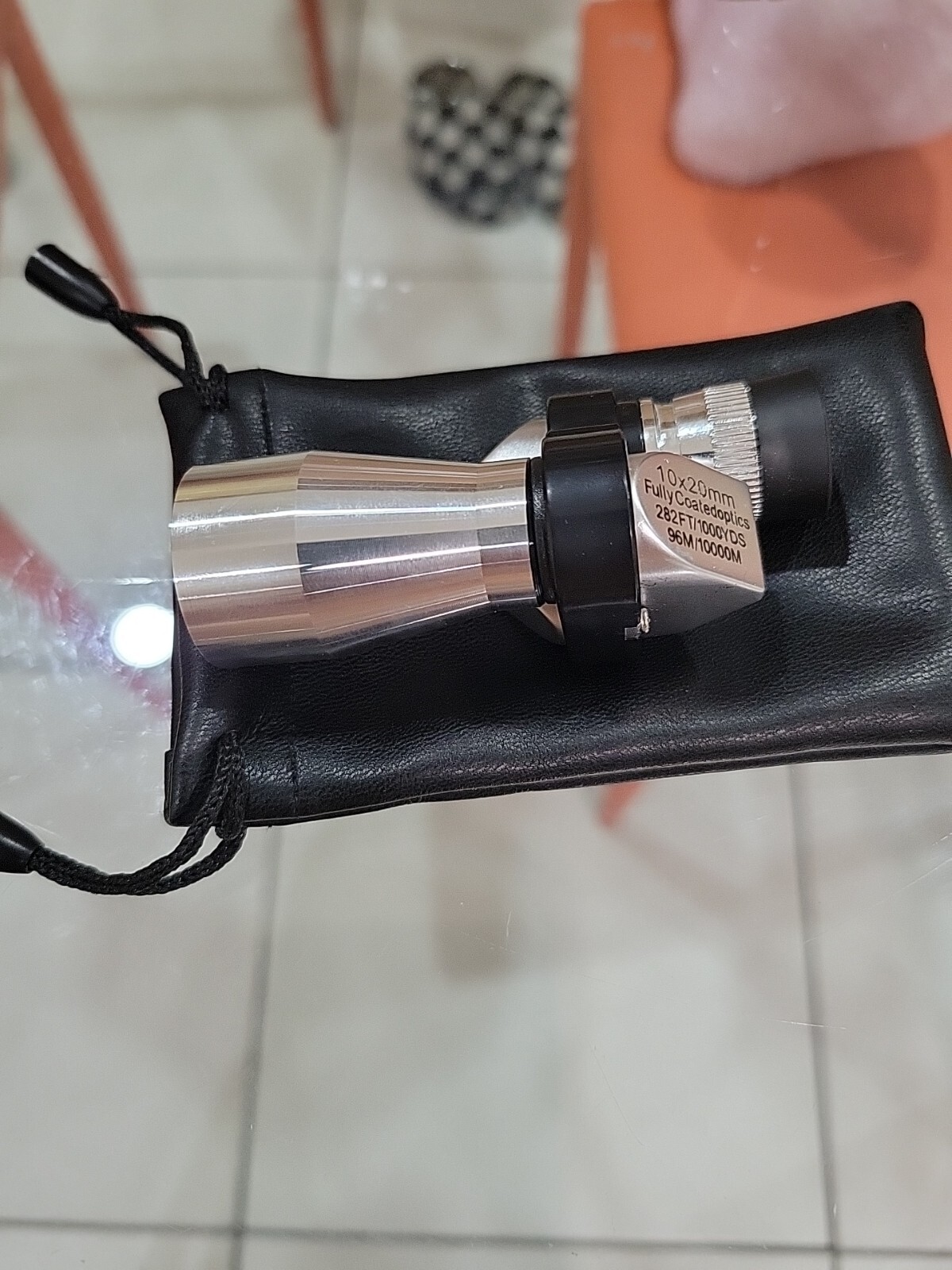 AOTUHA Small Monocular Mini Monocular Pocket Telescope with Smartphone Adapte...