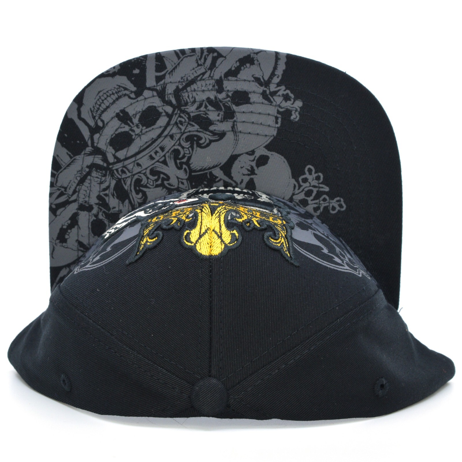 Skull King New TL Embroidery Snapback Hip Hop Hat Skulls Adult Adjustable Cap