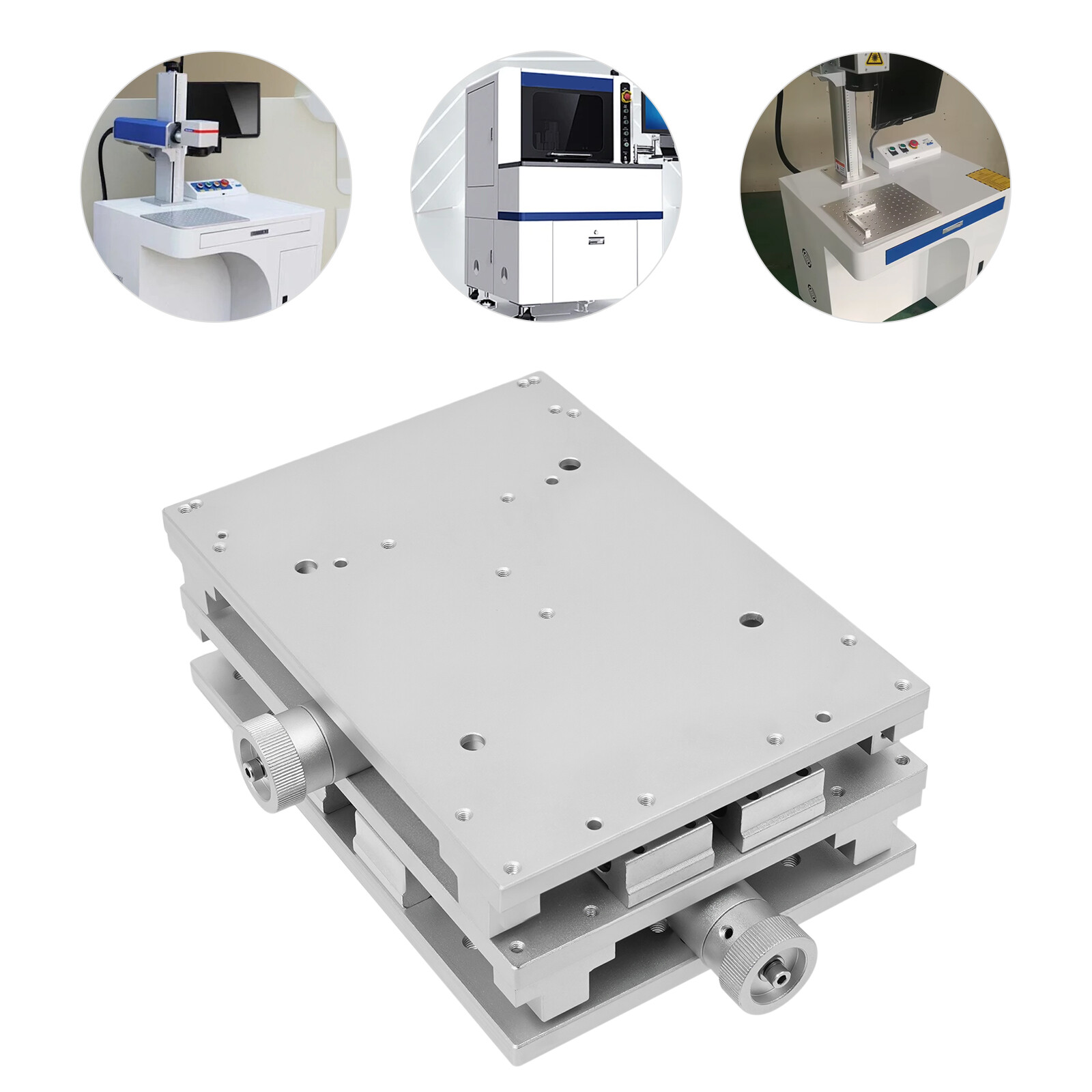 XY Axis 2 Axis Positioning Work Table Laser Marking Machine Adjustable Workbench