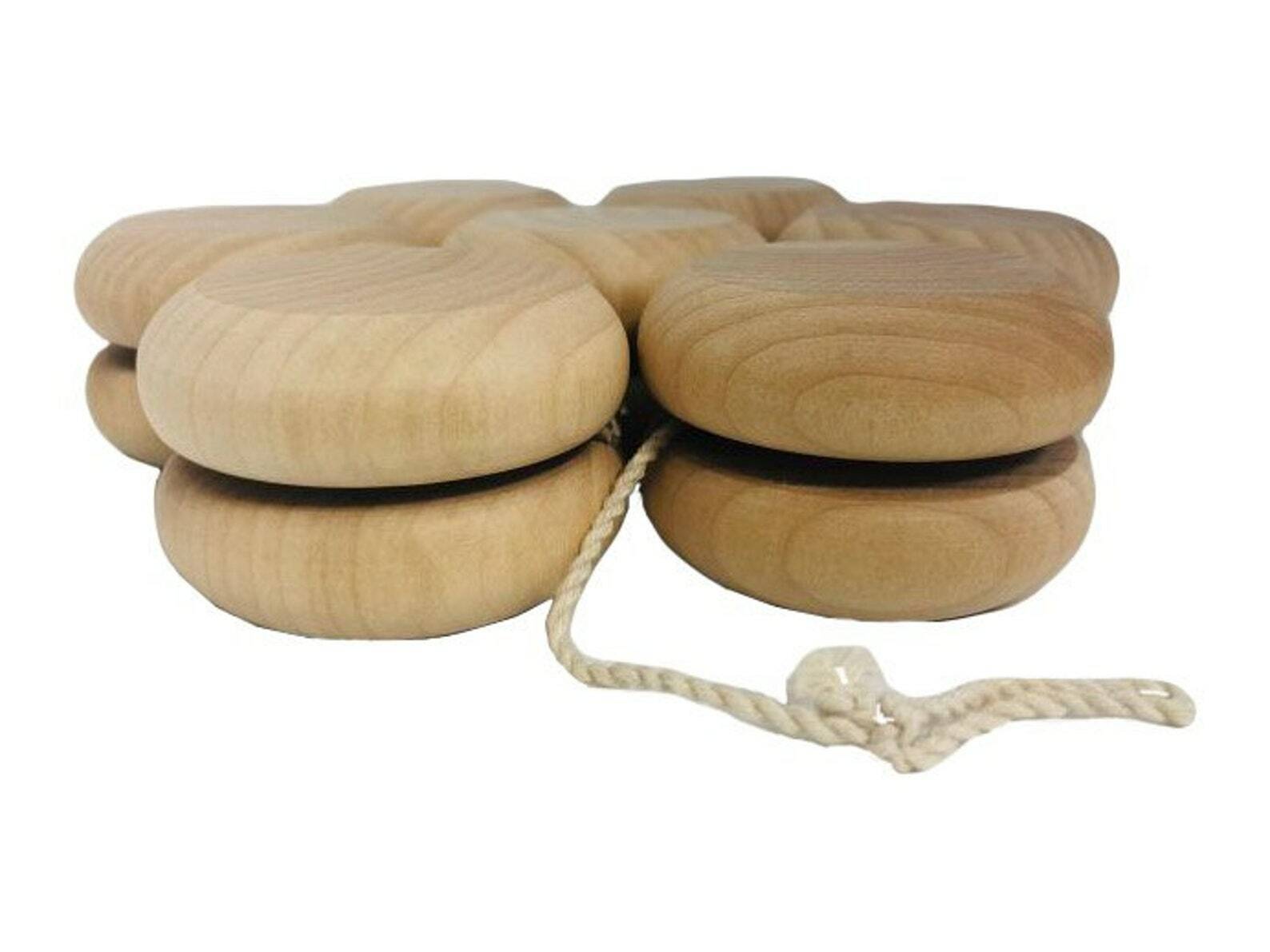 10- Wooden Yo-Yo- Unfinished Wooden Paint it Yourself Yo Yo Classic Toys Party