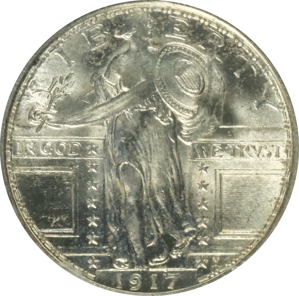 1917 MS64 Type 1 Standing Liberty PCGS 14773209