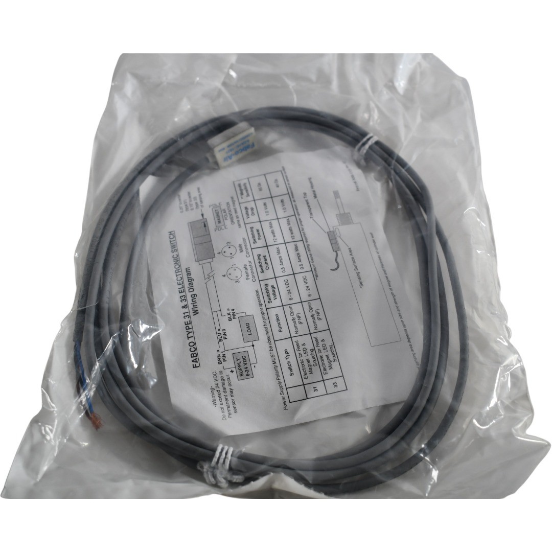 NEW Fabco-Air 92A1971031 Type 31 Electronic Magnetic Position Switch PNP