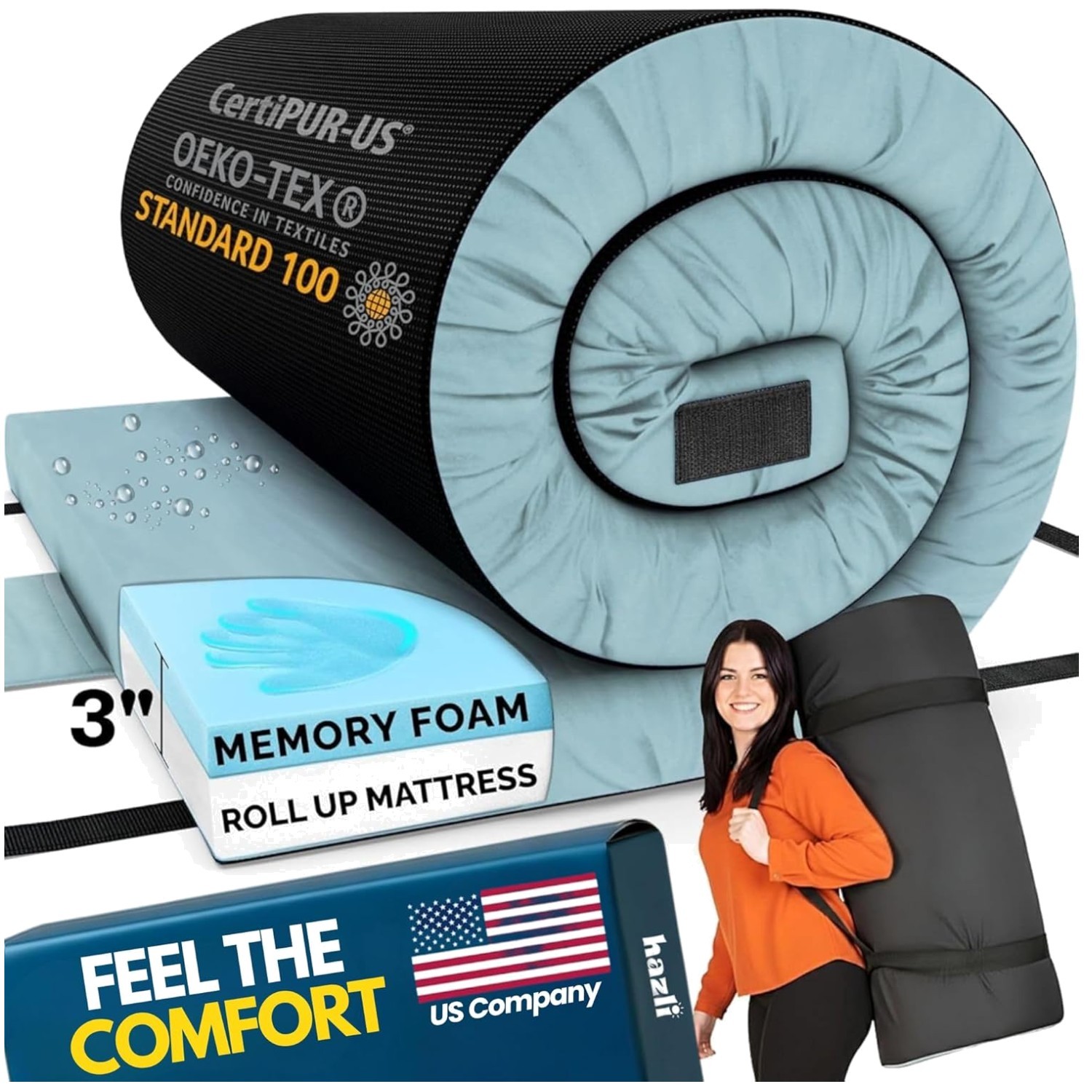 Matrix AirCell Memory Foam Camping Mattress Pad