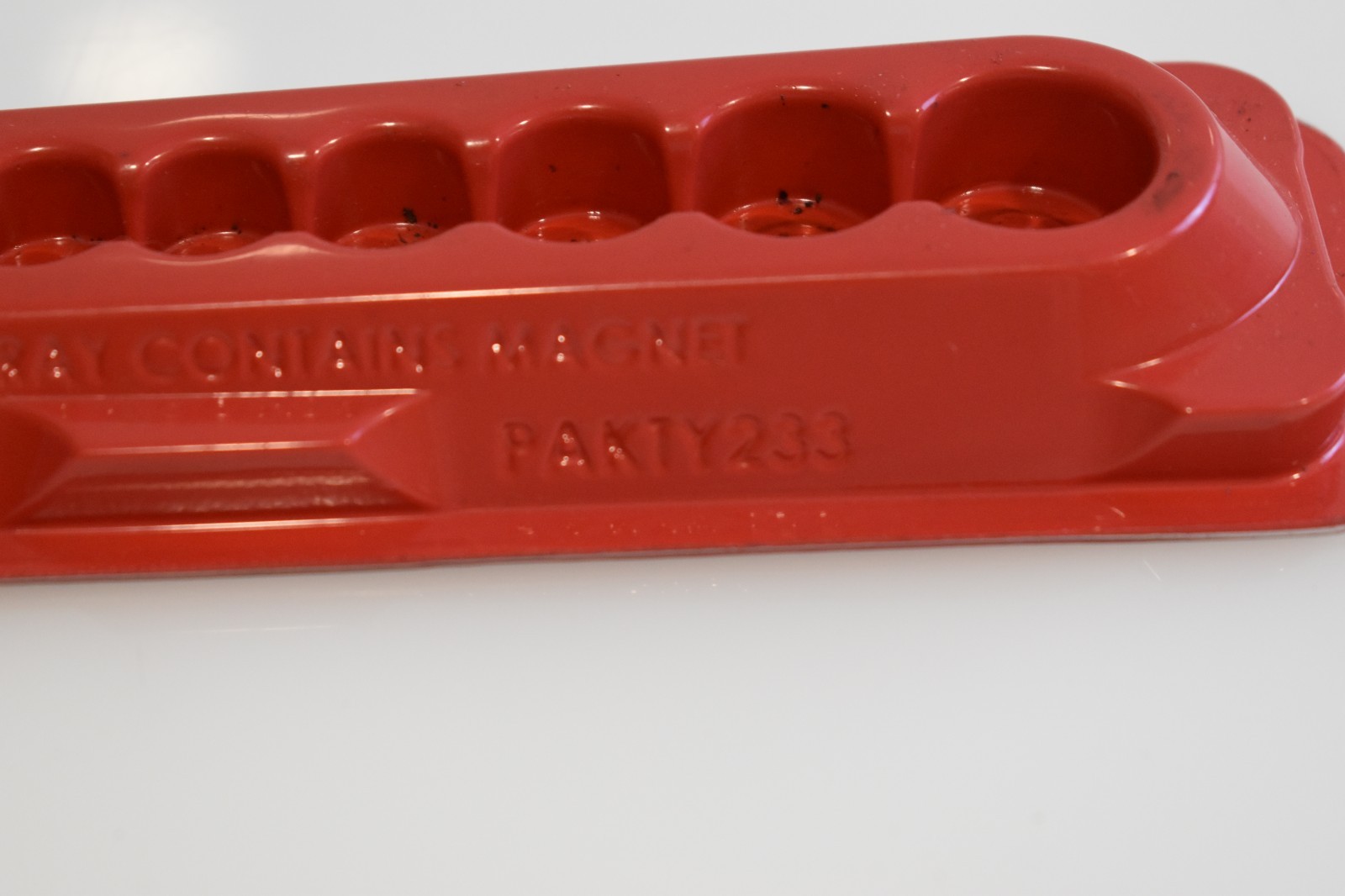 Snap On Tools PAKTY233 Magnetic Socket Tray Organizer Red