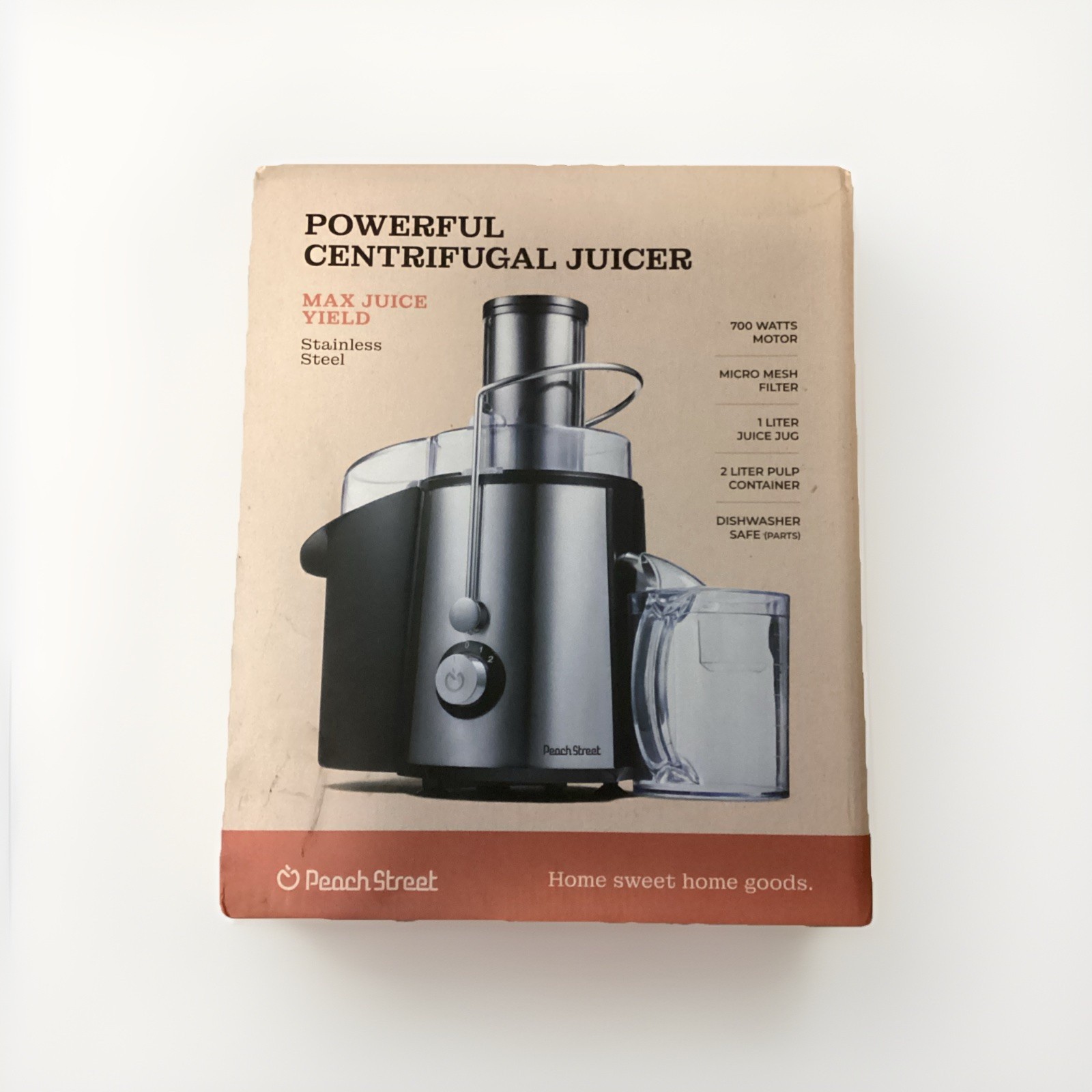 Centrifugal Juicer 700W Juice Extractor Juicing Machine, 3"  Feeder, Micro Mesh