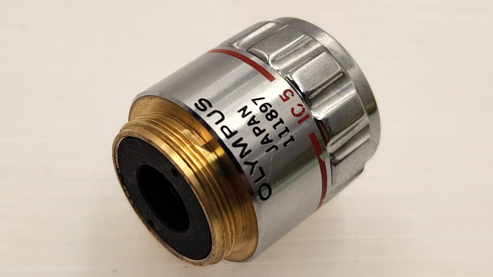Olympus MSPlan 5x 0.13 MICROSCOPE OBJECTIVE LENS for RMS 34825