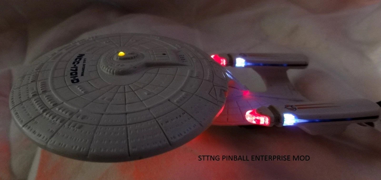 STAR TREK The Next Generation Pinball STTNG Enterprise Mod