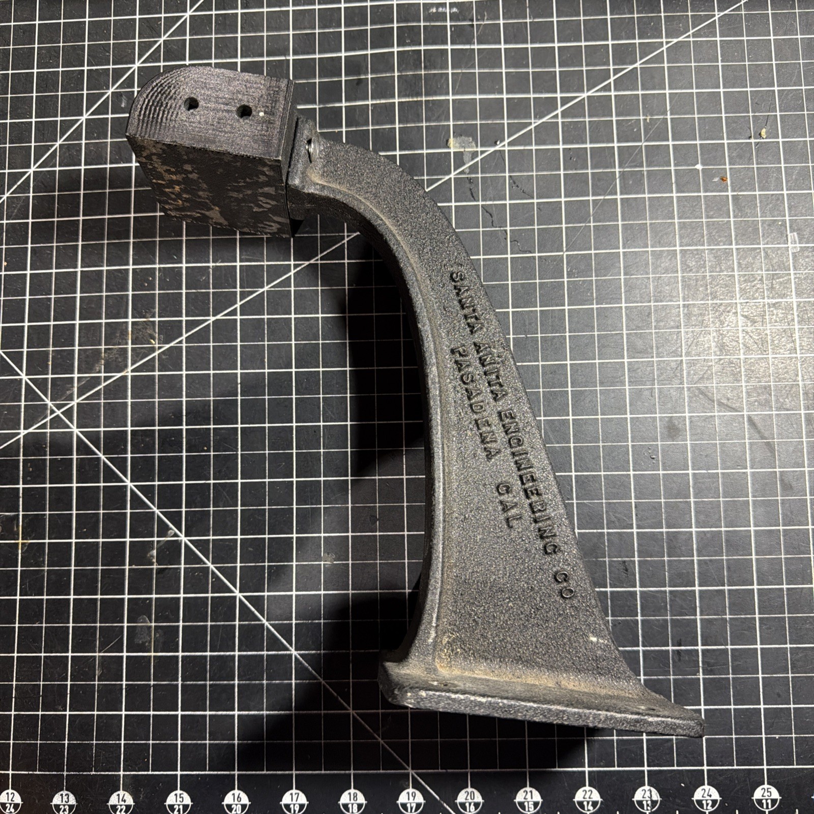 SAECO Vintage powder measure stand with 3D printed universal adaptor