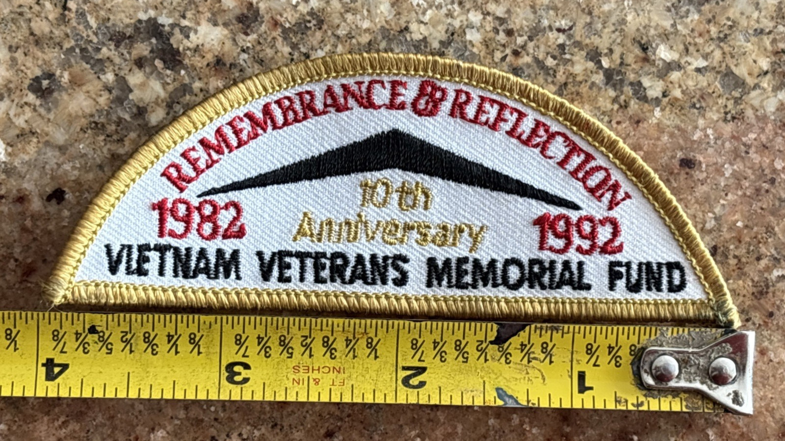 VIETNAM VETERANS MEMORIAL FUND REMEMBRANCE & REFLECTION 10TH ANNIVERSARY Patch