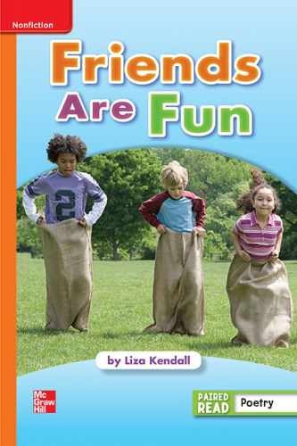 Reading Wonders Leveled Reader Friends Are Fun: - Spiral-bound - Very Good
