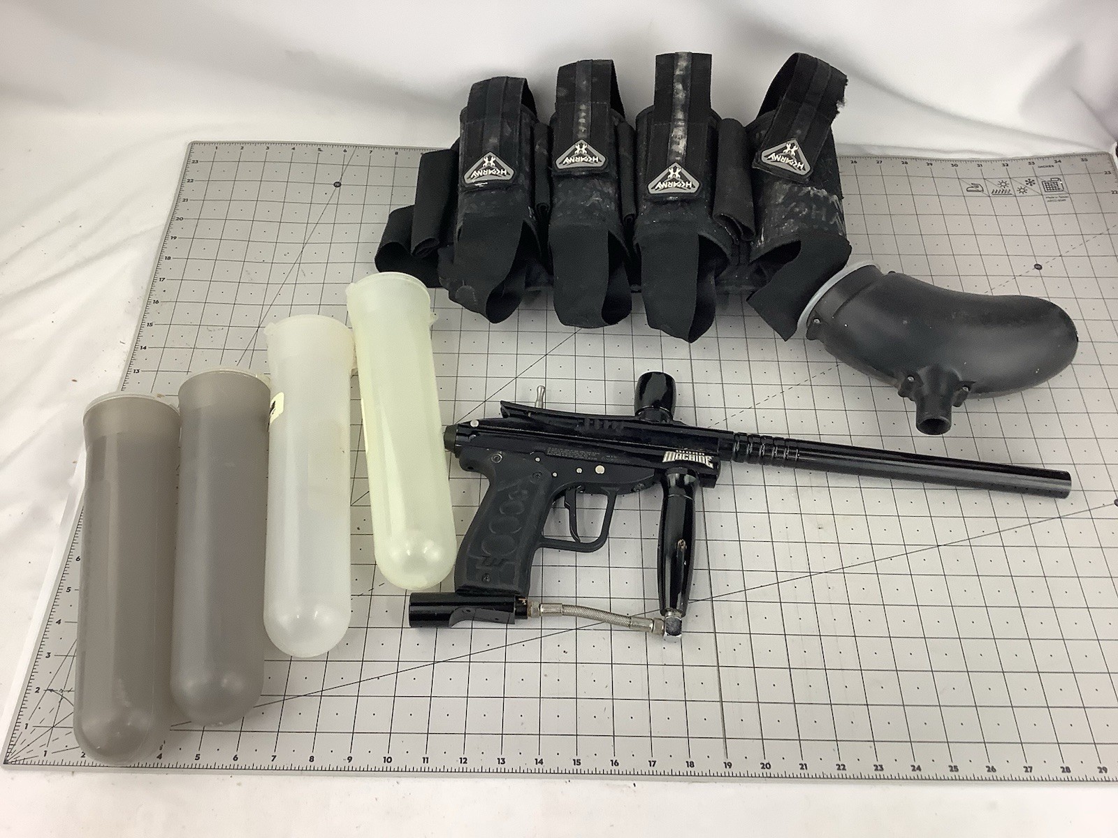 WPG Worr Machine Paintball Gun With Accessories