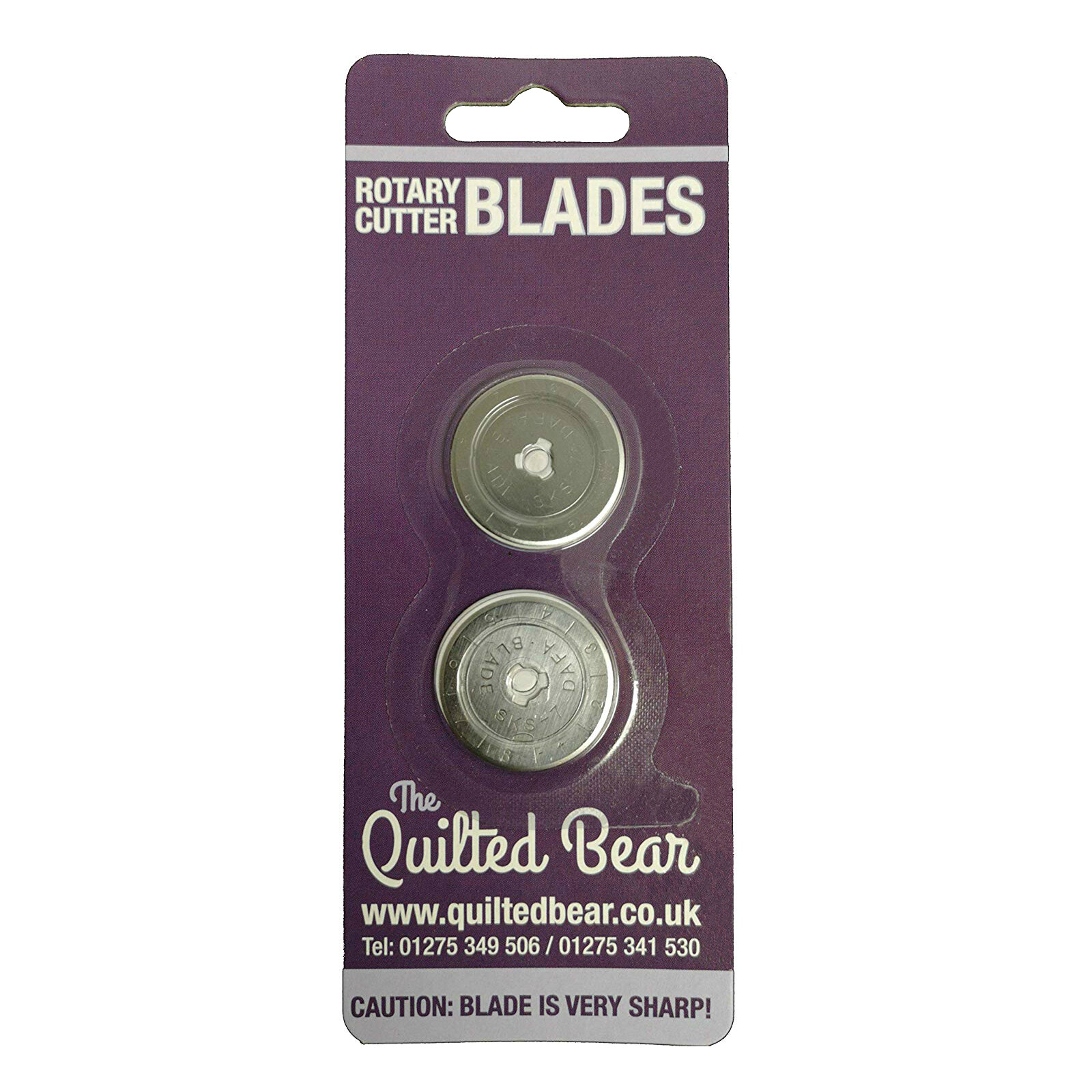 Quilted Bear 28mm Dual Rotary Cutter Spare Replacement Blades