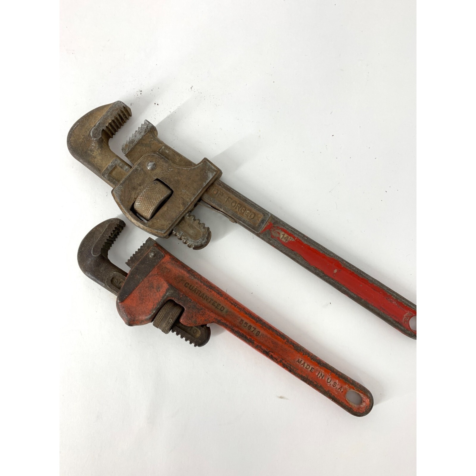 Super Ego Drop Forged 14" Pipe Wrench AND Craftsman 10” Pipe Wrench 5767