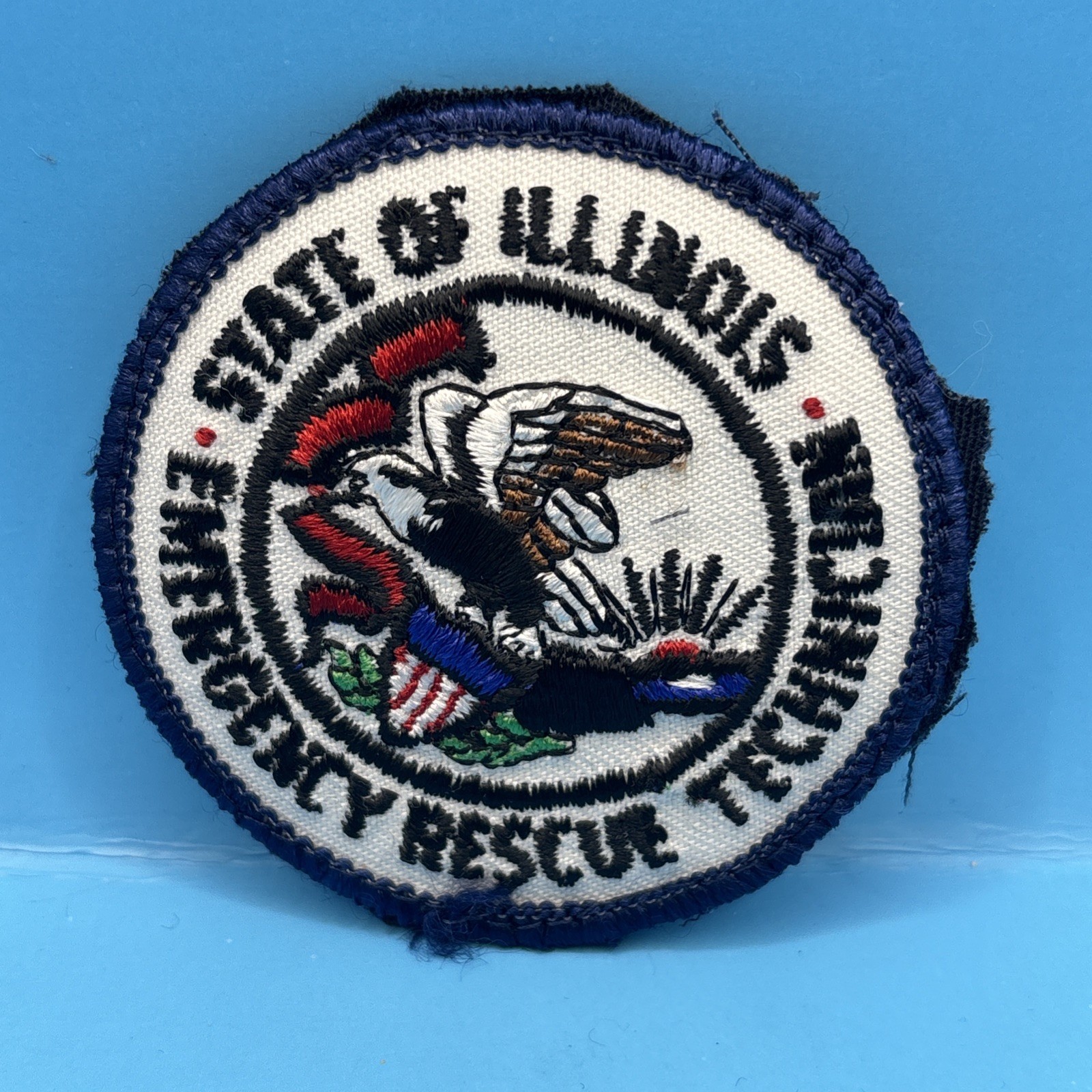 First Responder Sleeve Patch - 2.5" Round Illinois Emergency Rescue Technician