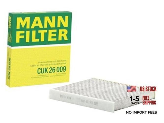 MANN-FILTER CUK 26 009 Cabin Air Filter with Activated Carbon