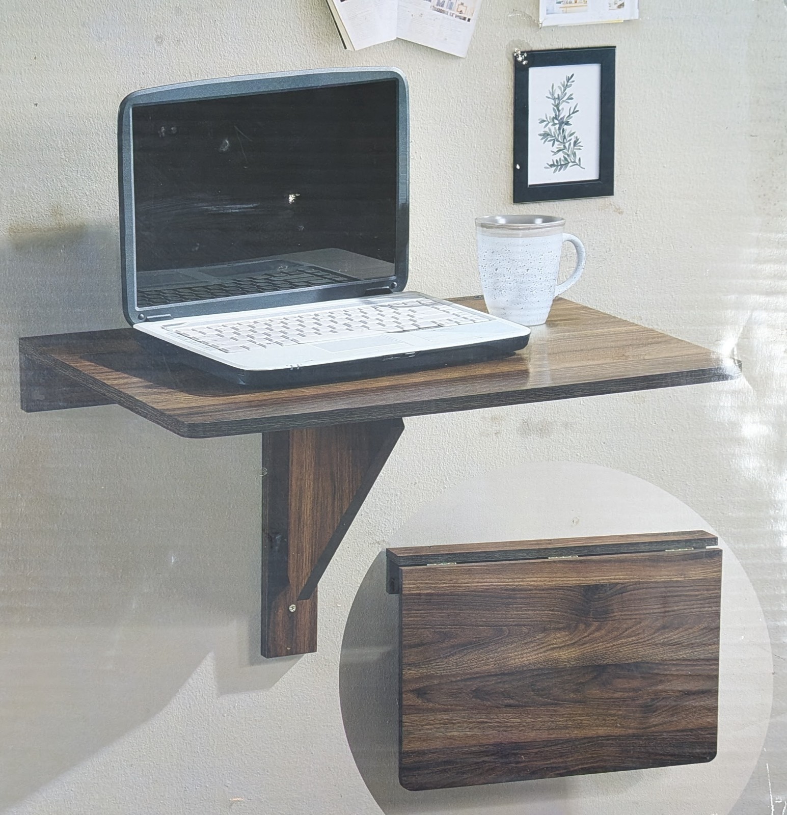 NEW Hudson James Collection Wall Mount Desk