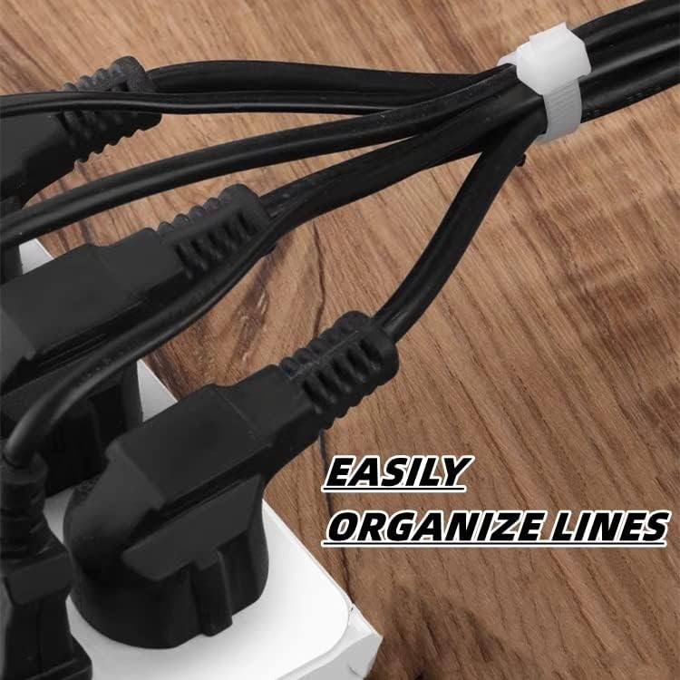 Essential 400-Pack of Assorted Zip Ties - Heavy Duty, UV Resistant & Fireproof